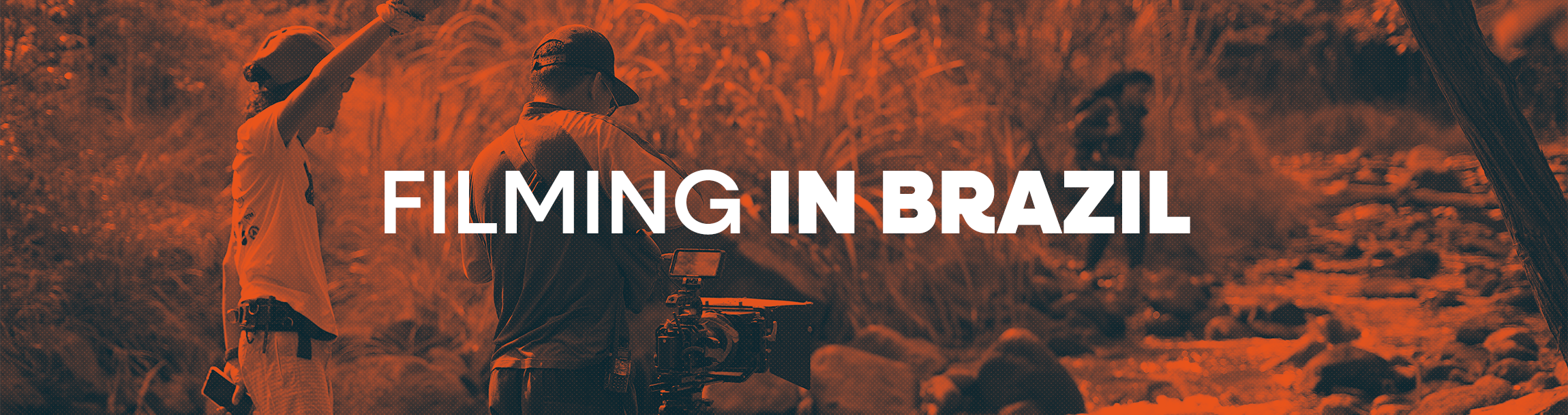 Filming in Brazil